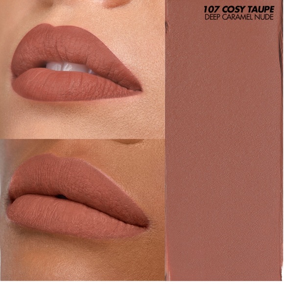 Makeup Forever ROUGE ARTIST VELVET NUDE
SOFT MATTE LIPSTICK 107 Cosy Taupe NWT - Picture 7 of 12